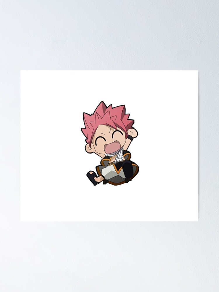 Natsu Dragnir Fairy Tail Poster Von Jeexz Redbubble