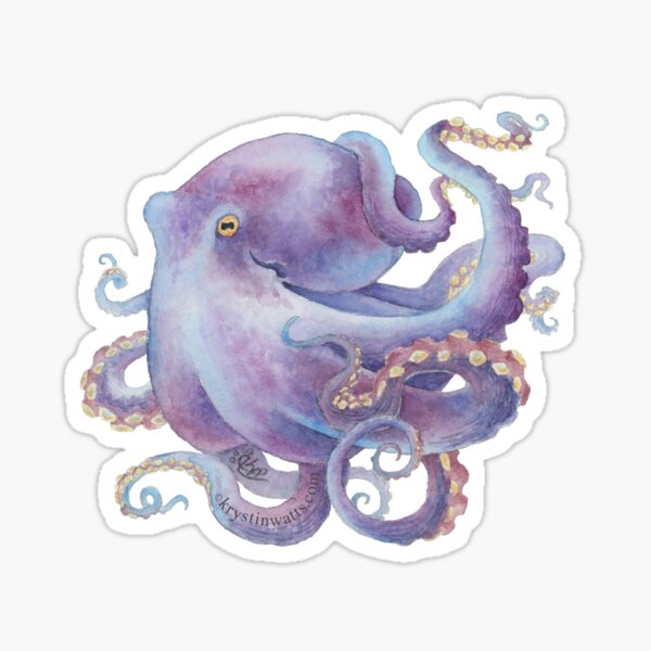 Octopus Sticker