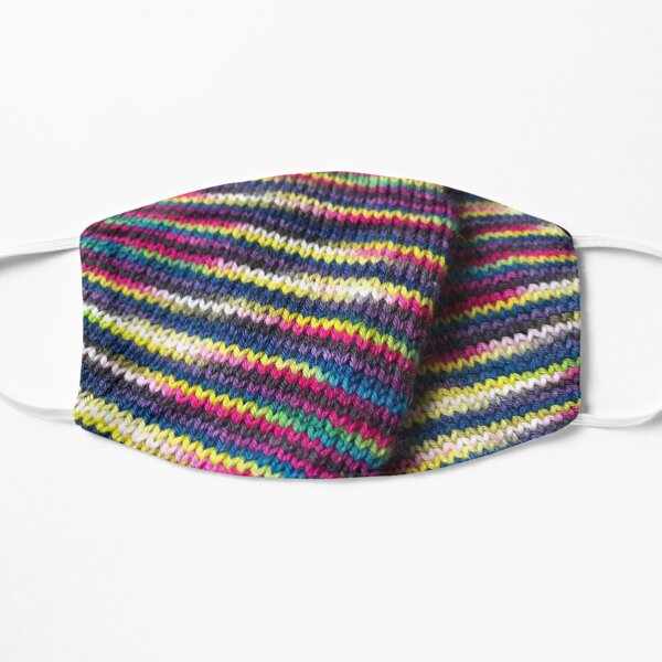 Queen V Knitted Fabric Stockinette Mask