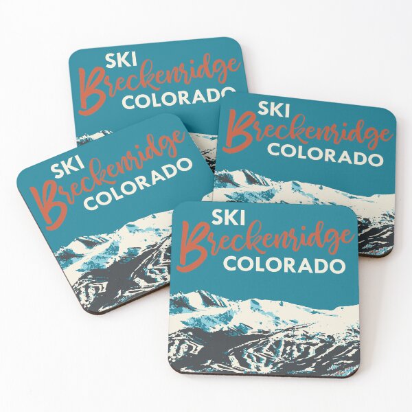 Item preview, Breckenridge Vintage Ski Poster designed and sold by ROEDERcraft.
