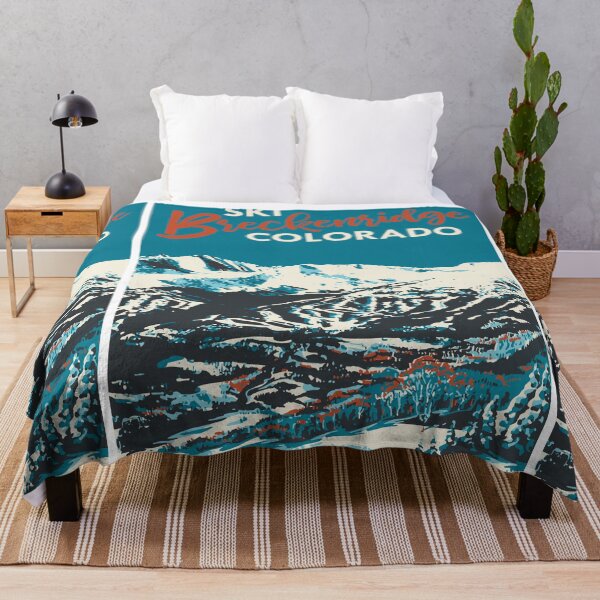 Item preview, Breckenridge Vintage Ski Poster designed and sold by ROEDERcraft.