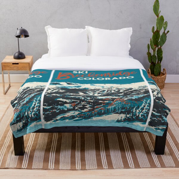 Item preview, Breckenridge Vintage Ski Poster designed and sold by ROEDERcraft.