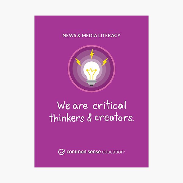 Item preview, News & Media Literacy designed and sold by Common Sense Education.