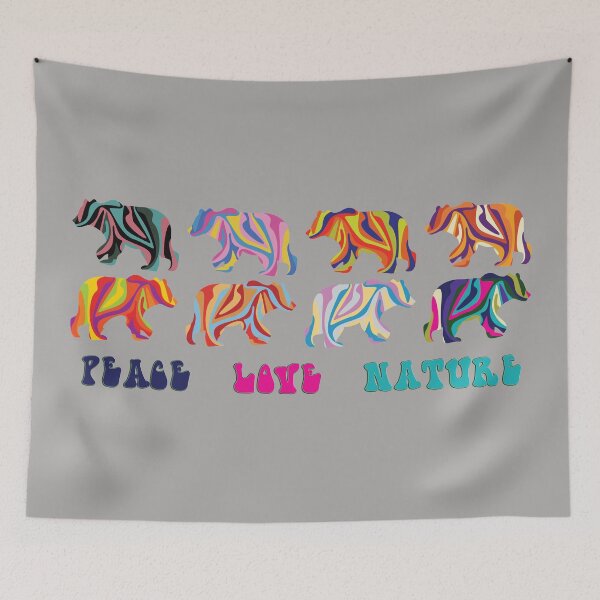 Item preview, Peace Love Nature designed and sold by 3parkys.