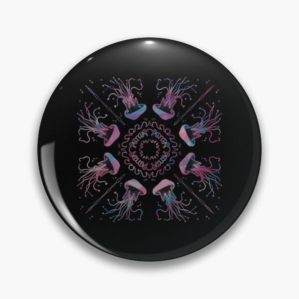 Item preview, Jellyfish Mandala designed and sold by Nathalie Aynié.