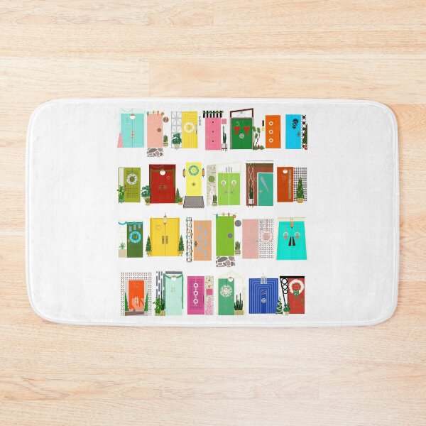 Item preview, Mid Century Modern Doors Advent Calendar  designed and sold by jenbucheli.