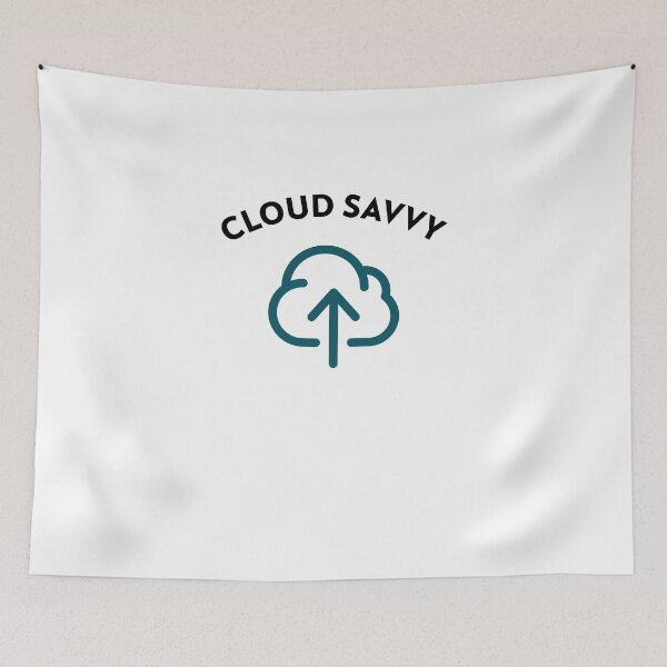Aperçu de l'œuvre Cloud Savvy! créée et vendue par SpooTeeDesign.