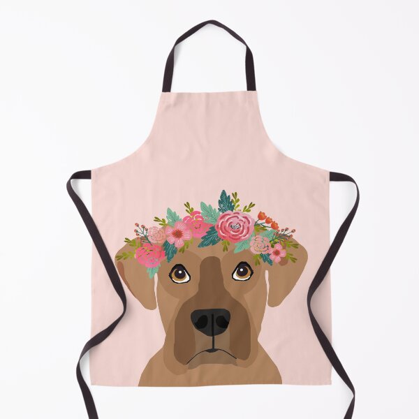 Artikelvorschau, Boxer Dog flower crown - boxer, boxer dog, cute dog, dogs, pet, floral entworfen und verkauft von PetFriendly.