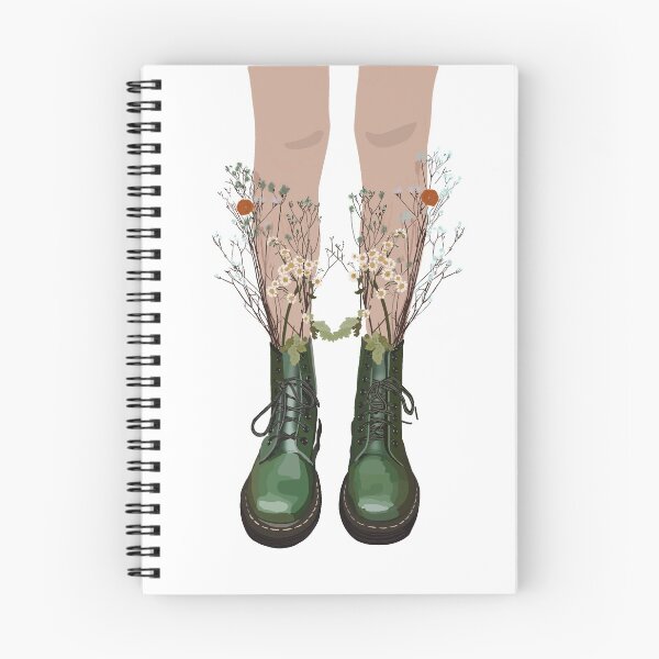 Artikelvorschau, Doc Marten | Wildblumen entworfen und verkauft von AlchemyInGreen.
