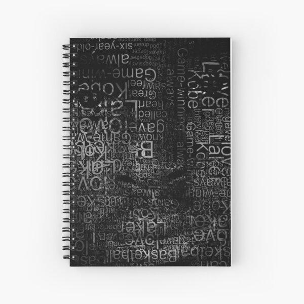 Kobe Bryant Day Spiral Notebooks Redbubble - kobe w watch roblox