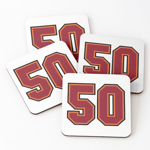 Item preview, Number 50 Sports Tampa Fifty Jersey designed and sold by HelloFromAja.