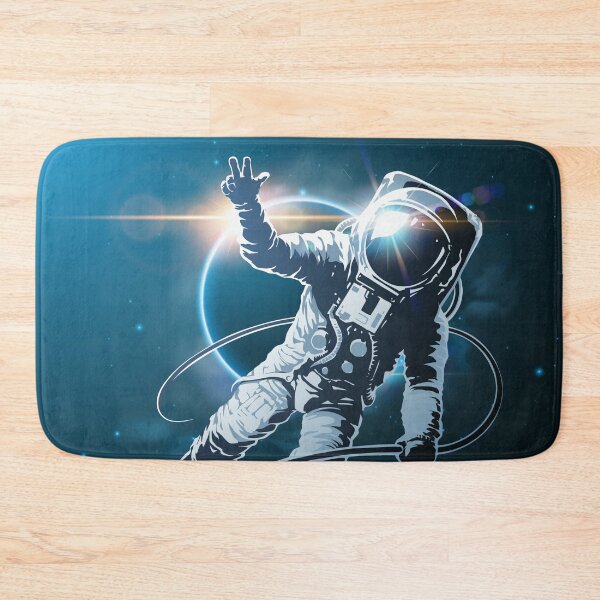 Item preview, Astronaut in front of an eclipse designed and sold by LeCoinduCagou.
