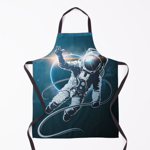 Item preview, Astronaut in front of an eclipse designed and sold by LeCoinduCagou.
