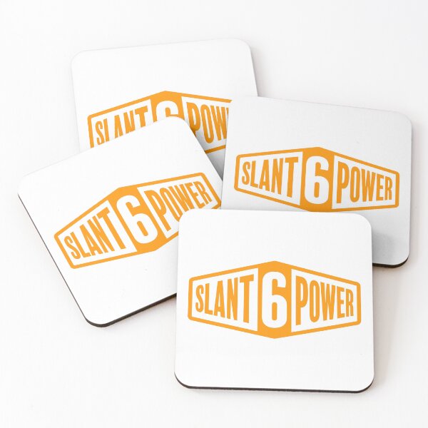Item preview, Slant 6 Power - Orange + White designed and sold by Justin Ellis.