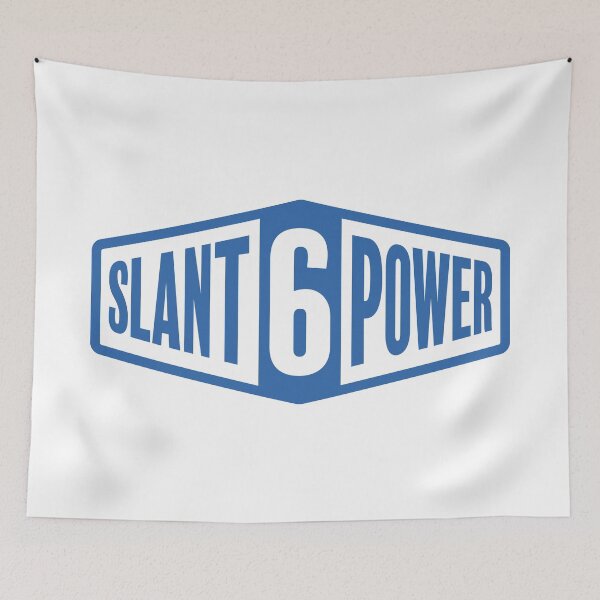 Item preview, Copy of Slant 6 Power - Blue + White designed and sold by Justin Ellis.