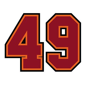 Number 49 Sports Tampa Fourty-Nine Jersey