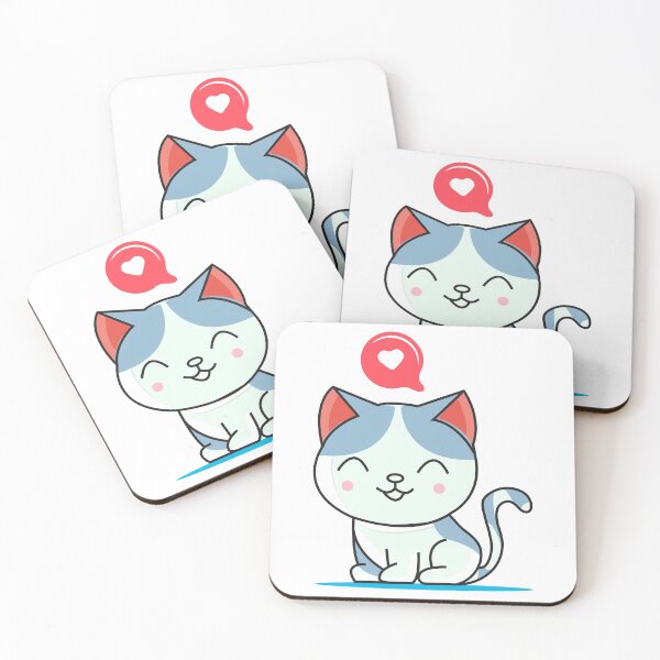 Item preview, Little cute grey cat  designed and sold by Fafl-Studio.