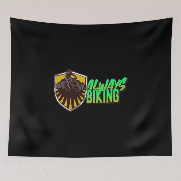 Item preview, Always Biking MTB Inspired Design designed and sold by jacks-tees.