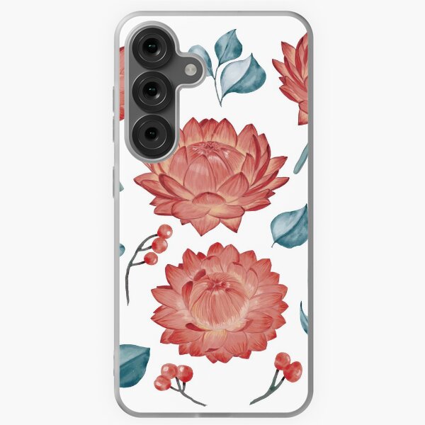Item preview, Red Rose & Eucalyptus Leaves designed and sold by mischellero.