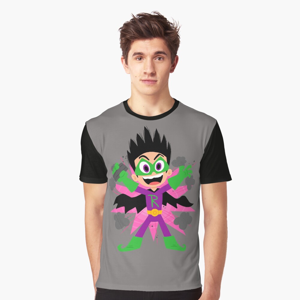 Evil Ray Blank Drew Pendous Cool School Graphic T-Shirt