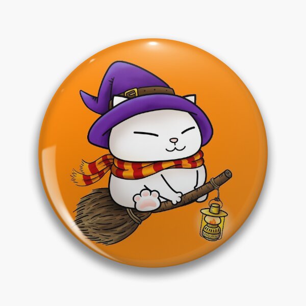 Item preview, Halloween Cat Witch Kitty designed and sold by Takeda-art.