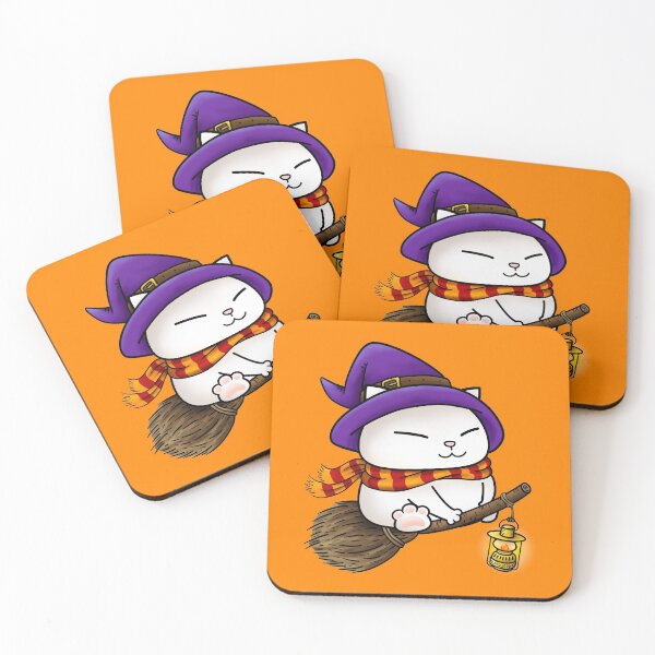 Item preview, Halloween Cat Witch Kitty designed and sold by Takeda-art.