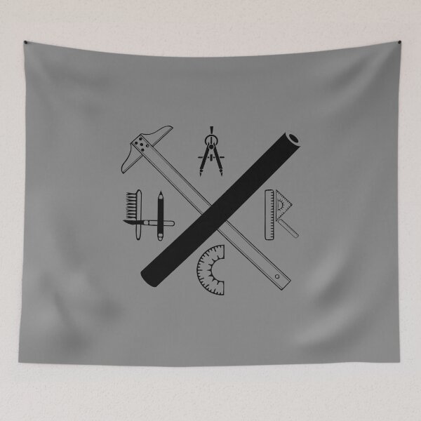 Item preview, ARCH | Black Tool Letters designed and sold by ZMorrisDesigns.