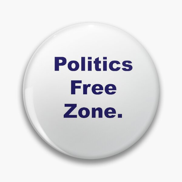 Item preview, Politics Free Zone designed and sold by sparrowpearl.