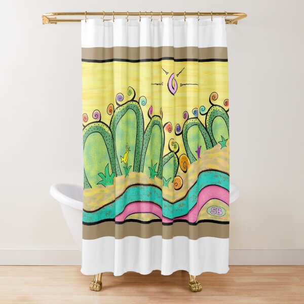 Blooming Ladies Shower Curtain