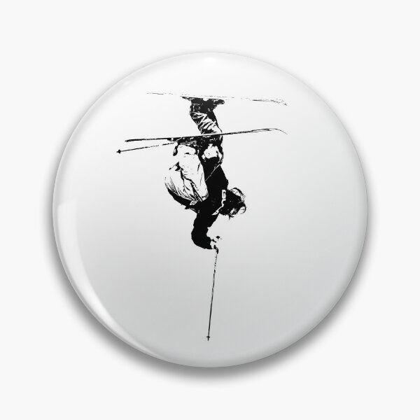 Item preview, Skiing_Stencil_002 designed and sold by graphicassault.