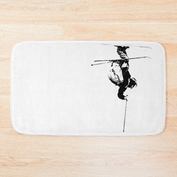 Item preview, Skiing_Stencil_002 designed and sold by graphicassault.
