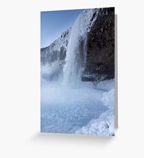 frozen planet Greeting Card
