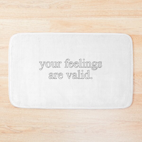 Item preview, your feelings are valid designed and sold by stickersbyjul.