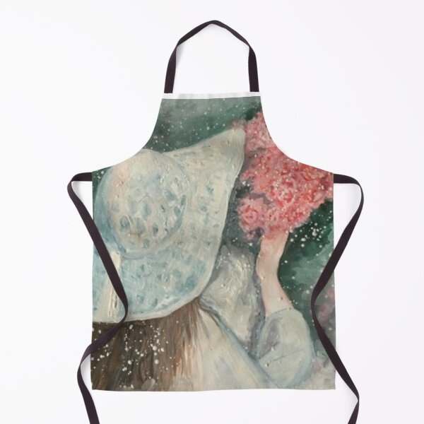 Item preview, Lady With Hat And Flowers designed and sold by Sue Demczyna.