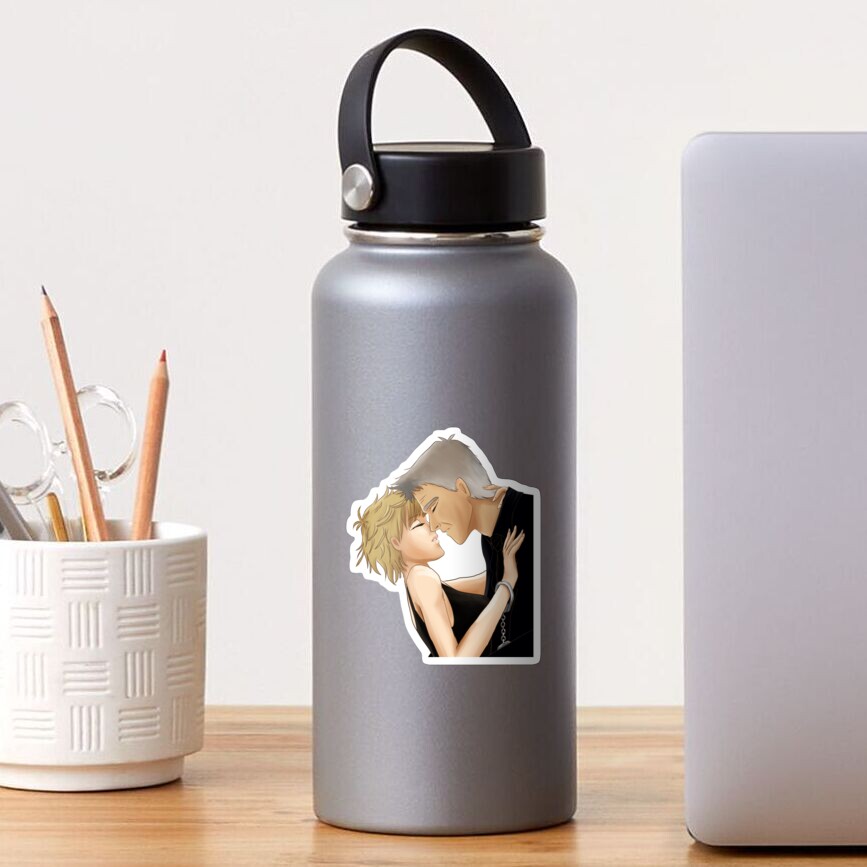 Leather and Lace - Stargate SG-1 Sam/Jack - Characters Only Sticker