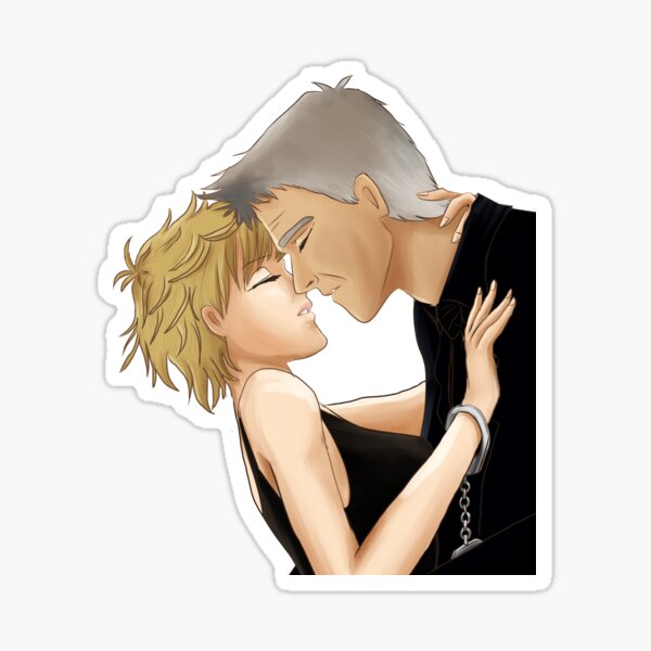 Leder und Spitze - Stargate SG-1 Sam / Jack - Nur Charaktere Sticker
