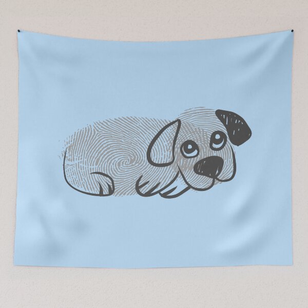Item preview, Cute puppy dog designed and sold by FingerPrintsweb.