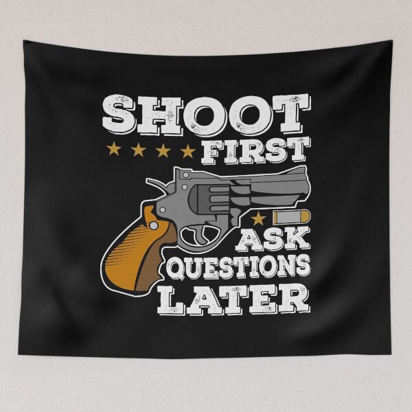 Item preview, Shoot first, then ask designed and sold by rehatschek.