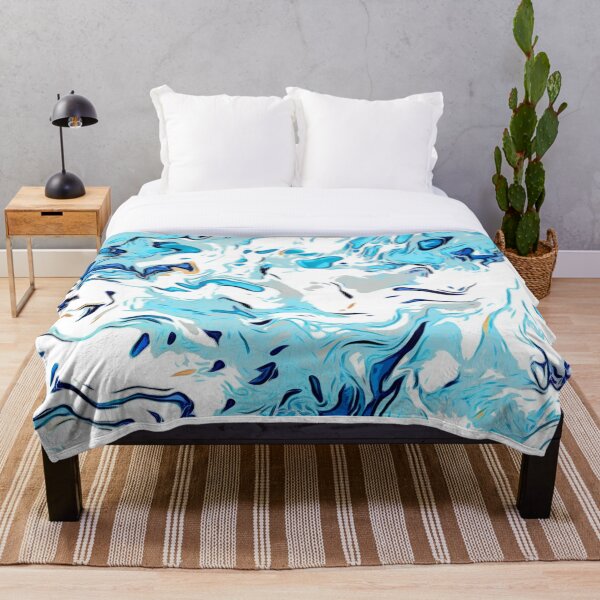 Item preview, Blue Wavy Pattern designed and sold by Cheeoh.