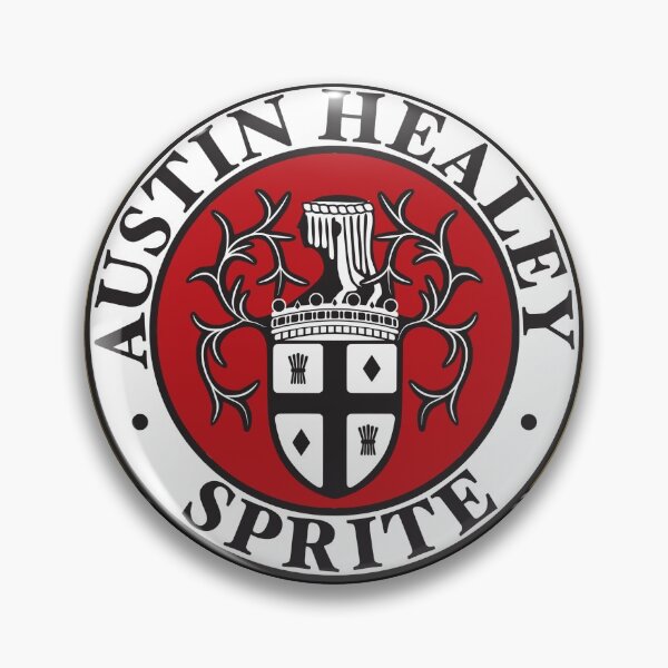 Item preview, Austin Healey Sprite Emblem designed and sold by PureCreations.
