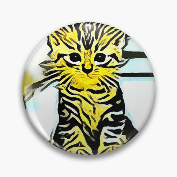 Item preview, Yellow Kitty designed and sold by MijizaCreations.