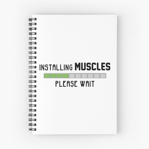 Item preview, Installing Muscles, Please Wait Edition designed and sold by FoGow Store.