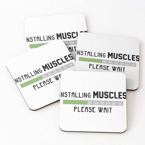 Item preview, Installing Muscles, Please Wait Edition designed and sold by FoGow Store.