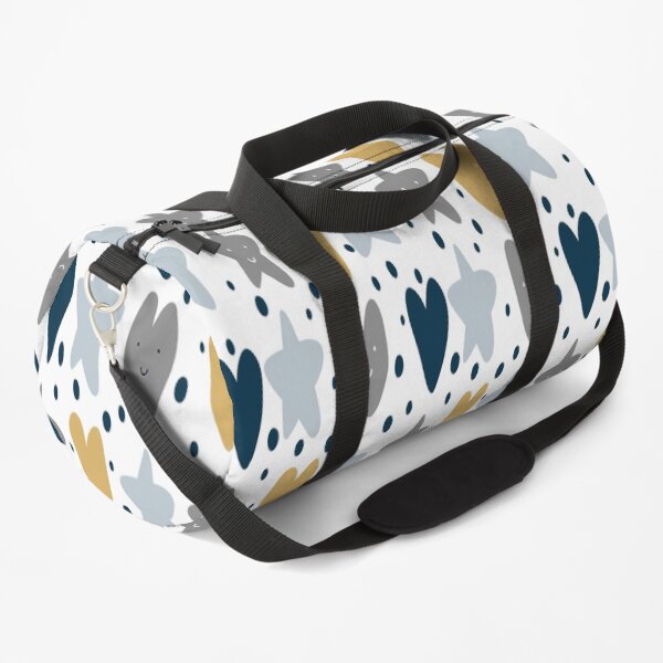 Rainbow Scandinavian Pattern Duffle Bag
