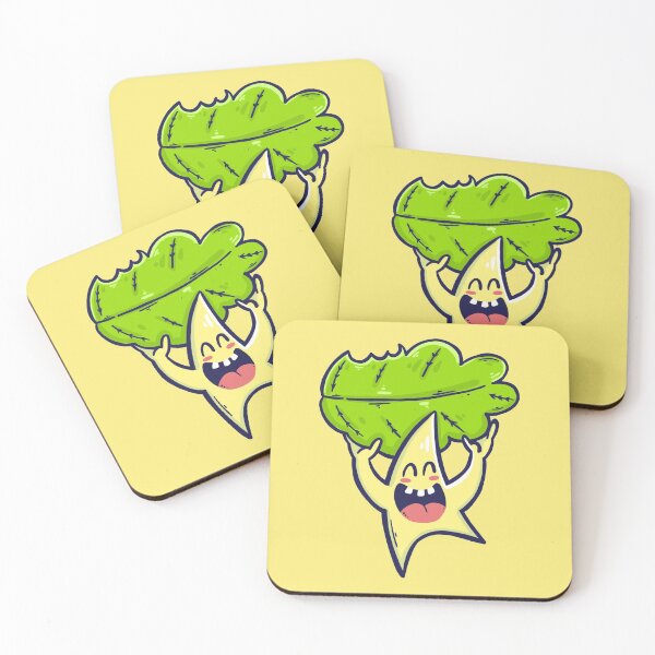 Item preview, Funny star with green leaf designed and sold by ptichkaJL.