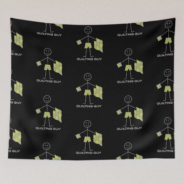 Item preview, Funny Mens Quilting Guy designed and sold by whyitsme.