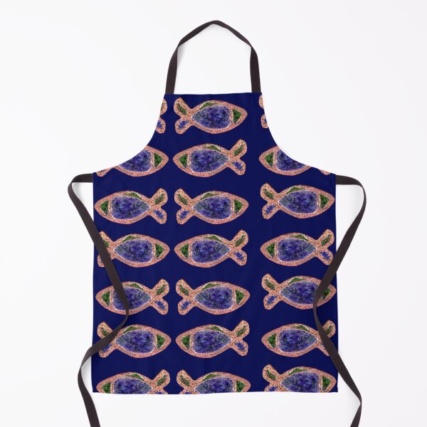 Item preview, fishes and glasses designed and sold by Madalena Lobao-Tello.