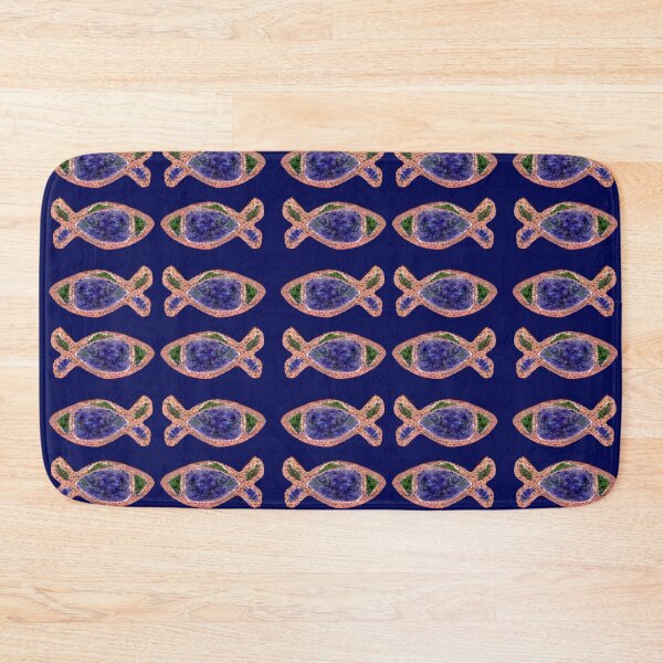 Item preview, fishes and glasses designed and sold by Madalena Lobao-Tello.