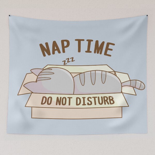 Item preview, Cute Cat's Nap Time - Please do not disturb! designed and sold by LuYukari.