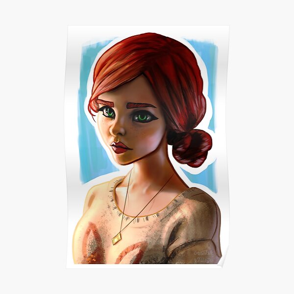 Triss Merigold Wall Art Redbubble